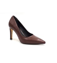 Prego (Pine Cone) Kadın Stiletto Ayakkabı KAHVE