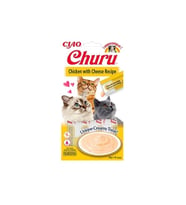Ciao Churu Cream Tavuklu ve Peynirli Kedi Ödül Kreması 4 x 14 Gr