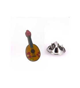 Mandolin Yaka Iğnesi Rozet (Çok Renkli)