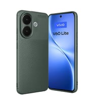 Vivo V60 Lite Auto Focus Karbon Kapak - Koyu Yeşil