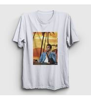 Presmono Unisex Beyaz Hawaii v2 Film Scarface T-Shirt 250940tt