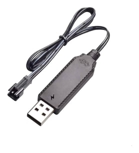 3.6V NI-CD / NI-MH Oyuncak Bataryası USB Şarj Kablosu TG-V 9667