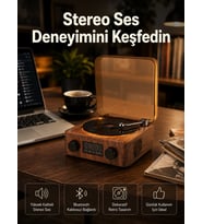 3-Ü-1 Arada Hoparlör – Işıklı Saat Gece Lambası Yeni Nesil