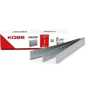 KOBB KBZ20F 20mm 2500 Adet F/E/J/8 Serisi Ağır Hizmet Tipi Kesik Başlı Çivi