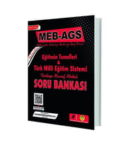 2025 MEB AGS Eğitimin Temelleri ve Türk Milli Eğitim Sistemi Soru Bankası Tasarı Yayınları