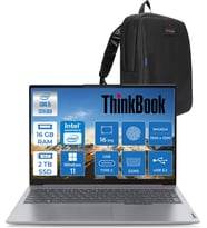 Lenovo Thinkbook 16 G6 Irl Intel Core I5 13420H 16GB Ddr5 2tb SSD 16" Wuxga 300NITS IPS Windows 11 Pro Taşınabilir Bilgisayar 21KH00SXTRP03 + Zetta Çanta