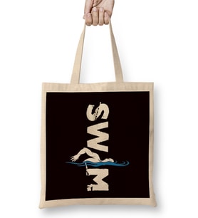 Swim Swimmer Athlete Swimming Indoor Freestyle Pool Coach Bez Çanta Uzun Saplı