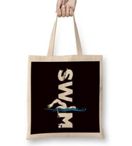Swim Swimmer Athlete Swimming Indoor Freestyle Pool Coach Bez Çanta Uzun Saplı