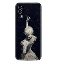 General Mobile Gm 23 Kılıf Resimli Desenli Baskılı Silikon Star Woman 1332