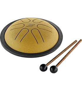 Meinl Sonic Energy MSTD3G Mini Steel B-major 6'' Tongue Drum (Gold)
