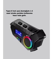 Bluetooth 5.4 Kablosuz İnterkom+ Motor Disk Kilidi