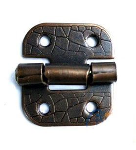 Stoplu Menteşe - 30x33mm, Oksit, 100 Adet