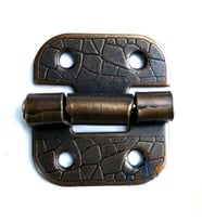 Stoplu Menteşe - 30x33mm, Oksit, 100 Adet