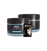 Men's Anti-Wrinkle Smoothing Cream 2 Adet 100 ml Erkek Yüz Cilt Sıkılaştırıcı Gençsi Bakım Kremi + Yanında Jel Hediye