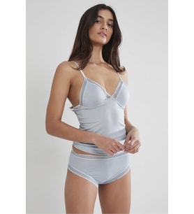 Dantelli Penye Atlet Külot / Kaşkorse Set