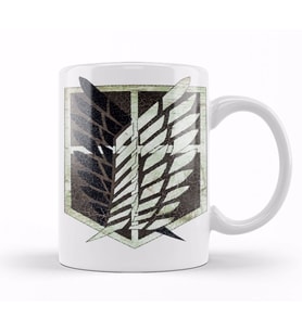 Attack On Titan Scouting Legion Alternative Kupa Bardak Porselen