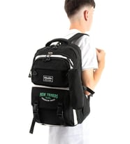 Ventis Unisex Kalemlikli Okul Çantası Lise Ortaokul 2'li Set Sırt Çantası 43*30 Cm Çok Cepli Vnt7-A