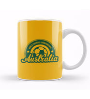 Australia Sunrise World Football Championship T Kupa Bardak Porselen