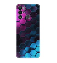 Tecno Pova Neo Kılıf Resimli Desenli Silikon Platinium Series Petek 1825