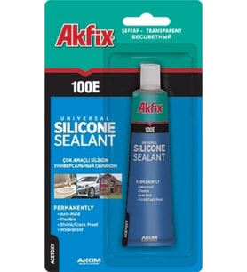 AKFİX 100E BEYAZ SİLİKON 50 ML