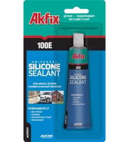 AKFİX 100E BEYAZ SİLİKON 50 ML