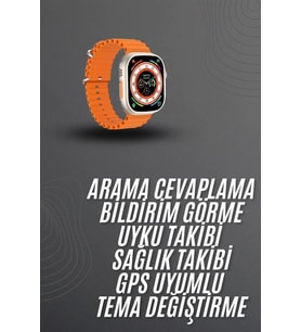 Akıllı Saat Arama Cevaplayan Bildirim Görme Yeni Nesil Bluetooth Bağlantılı