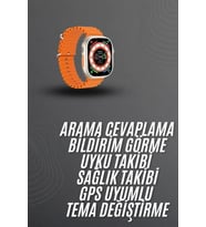 Akıllı Saat Arama Cevaplayan Bildirim Görme Yeni Nesil Bluetooth Bağlantılı