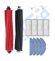 ROBOROCK S8 , S8+ ,S8 PRO-PRO ULTRA UYUMLU 1 Ana Fırça 2 Yan Fırça 4 Filtre 4 Mop PKT-iasgf0000760
