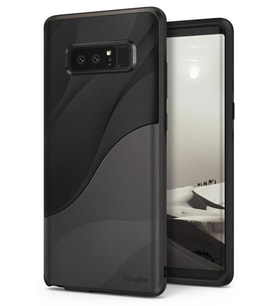 Ringke Wave Galaxy Note 8 ile Uyumlu KIlıf Metallic Chrome