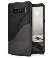 Ringke Wave Galaxy Note 8 ile Uyumlu KIlıf Metallic Chrome