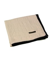 Mısırlı Eşarpları Biyeli Müslin Düz Renk Eşarp 100x100cm (Bej)