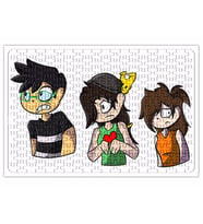 Desenho 3 Puzzle 240 Parça Yapboz