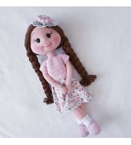 Sevimli Betüş Bebek Amigurumi Organik Oyuncak