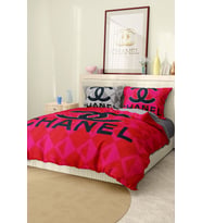 Marcalanya Çift Kişilik Nevresim Takımı Pamuklu Saten Kumaş 6 Parça 3D Dijital Baskı Duvet Cover Set Model.