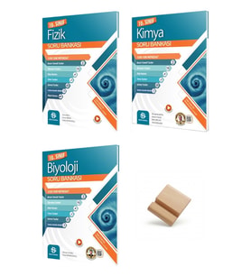 10. Sınıf Fizik Kimya ve Biyoloji Bilgi Sarmal Soru Bankası + Telefon Standı