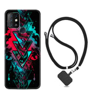 INFINIX Hot 8 9 10 11S Hot 10 Play 10T Kılıf Boyun Askılı Silikon Down 1719