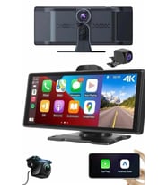 Android Ve İos Uyumlu Ön Arka Çift Kameralı Araç Ekranı Dokunmatik Carplay