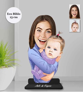 Kişiye ÖzelAnneler Günü Ahşap Eco Biblo -1
