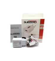 Subzero  2.4a Micro Usb + Priz Universal Set Hızlı Ev Şarj Aleti Cihazı