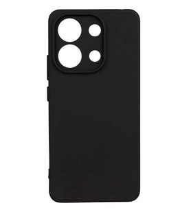 Xiaomi Redmi Note 13 4G Kılıf Lüx Kamera Koruma Çıkıntılı Soft Silikon (Siyah)