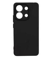 Xiaomi Redmi Note 13 4G Kılıf Lüx Kamera Koruma Çıkıntılı Soft Silikon (Siyah)