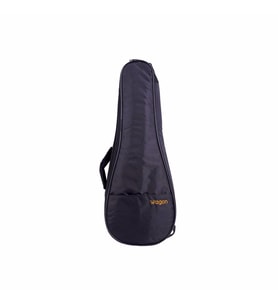 Wagon Case 03 Serisi Soprano Siyah Ukulele Taşıma Çantası