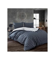Home %100 Pamuklu Çift Taraflı Çift Kişilik Nevresim Takımı (Çok Renkli)