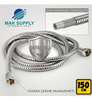 Mak ÇELİK Duş Hortumu 150CM
