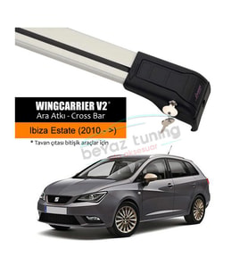 Seat Ibiza Station Port Bagaj Çıtası / Tavan Ara Barı 2010-