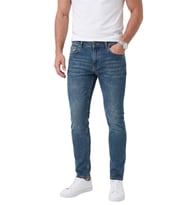 DeepSEA Erkek Slim Fit Dar Kesim Likralı Mavi Kot Pantolon – Yumuşak Dokulu Esnek Jean 2600692