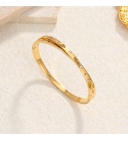 Özel Kutusunda Hediye Paketiyle Gold Roma Rakamlı Taşlı Çapraz Çelik Kelepçe Hediye Bileklik Arkadaşa Hediye Sevgiliye Hediye