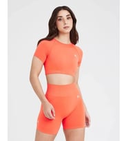 Oneractive Crop Kısa Kol