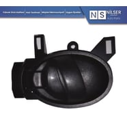 Nissan Micra K13 Ön Arka Uyumlu İç Sağ Kapı Kolu Siyah 2011-2015