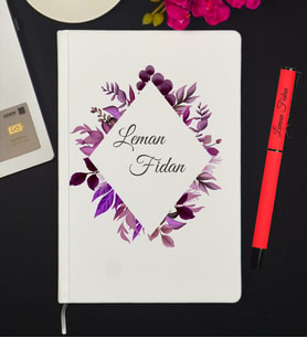 Anneye Hediye, Arkadaşa Hediye, Sevgiliye Hediye Kişiye Özel Defter Hediye Seti